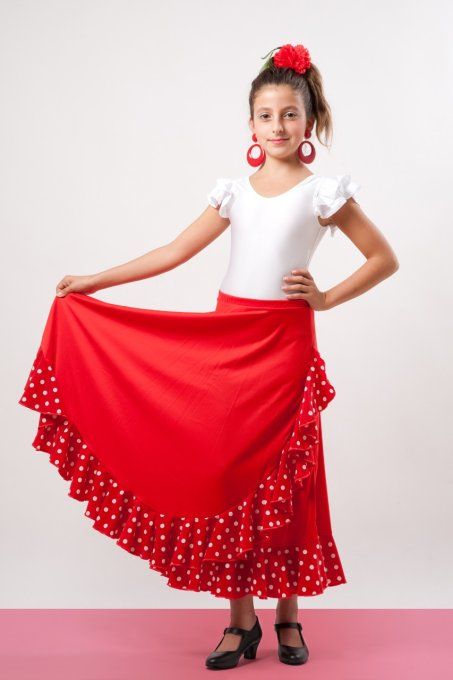 Body flamenco fillette ECO BD002B