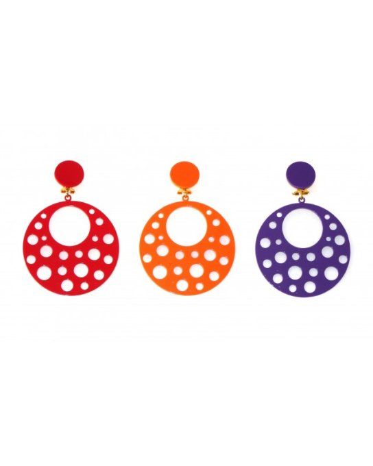 Boucles d'oreilles flamenco Lucia