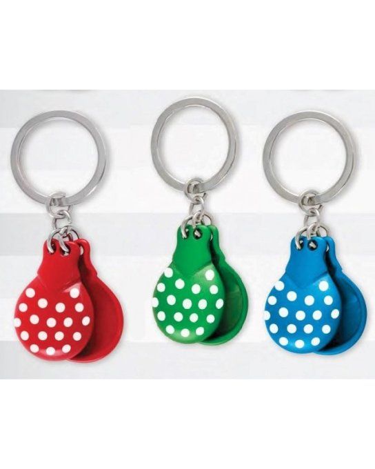 Porte-clé castagnettes flamenco Espagne