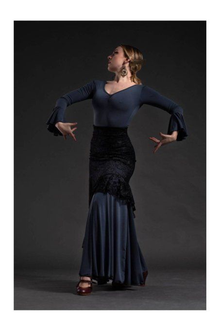 Sur-Jupe Flamenco Serrada