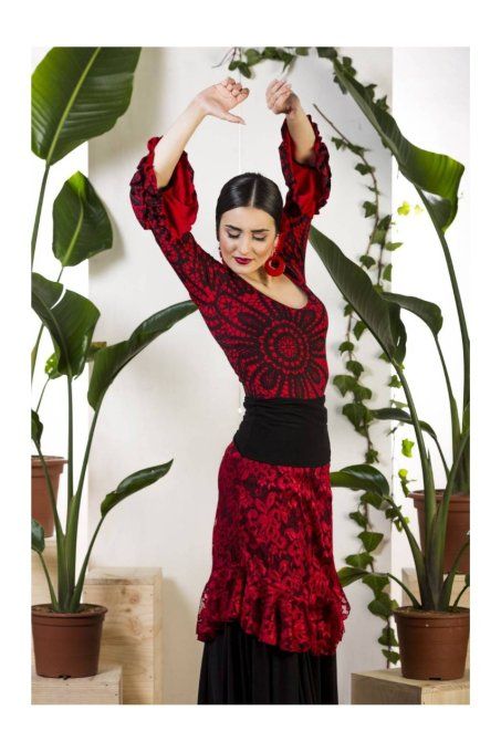 Sur-Jupe Flamenco Cumbres