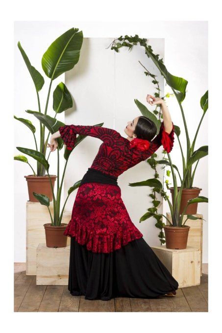 Sur-Jupe Flamenco Cumbres