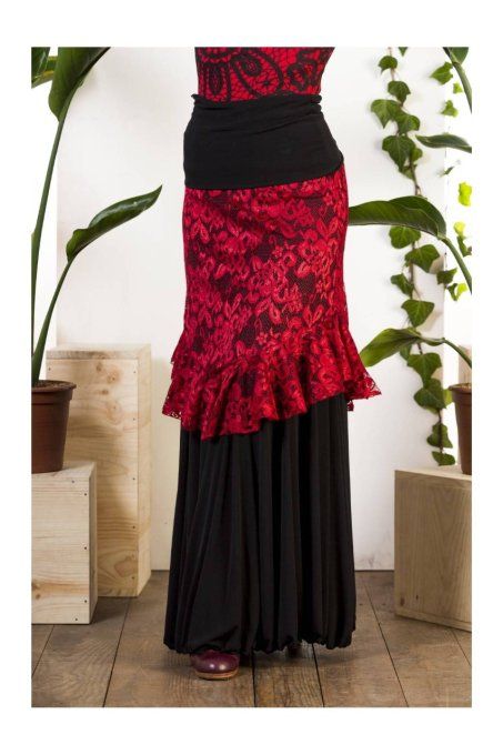 Sur-Jupe Flamenco Cumbres
